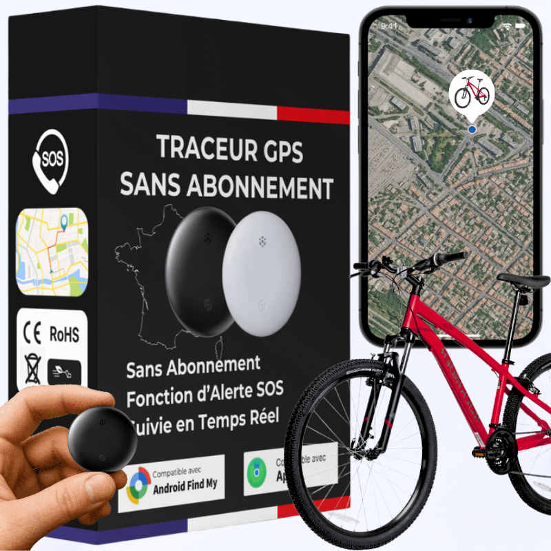 Traceur GPS Vélo Sans Abonnement-Novatechsun
