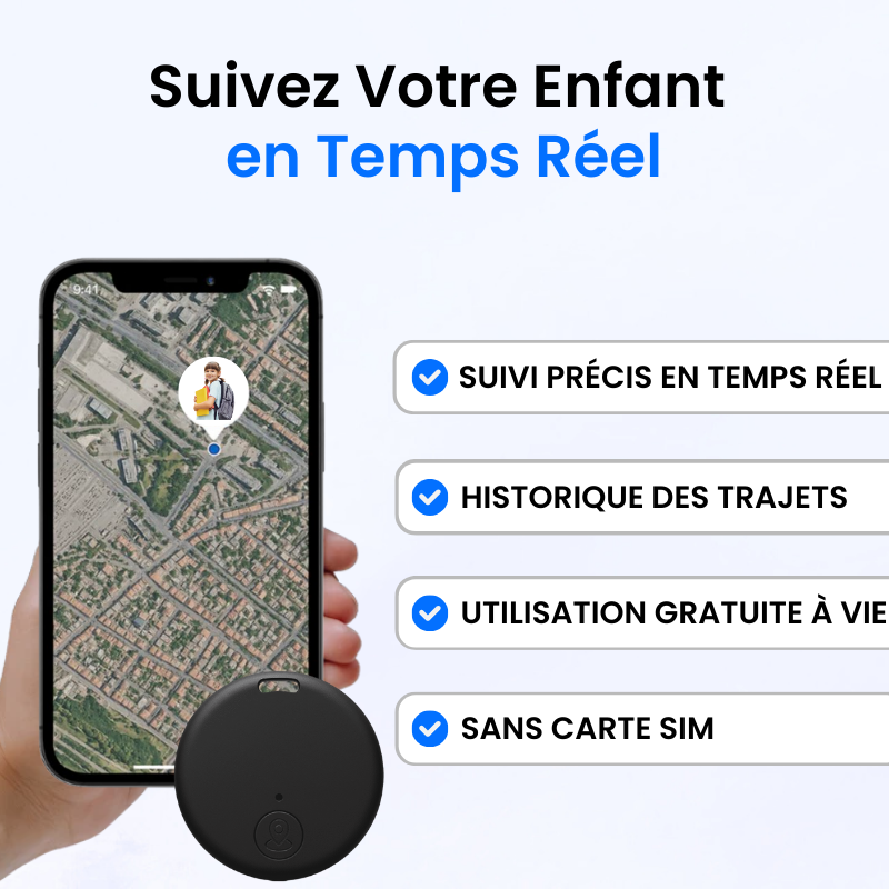 Traceur GPS Enfant Sans Abonnement-Novatechsun