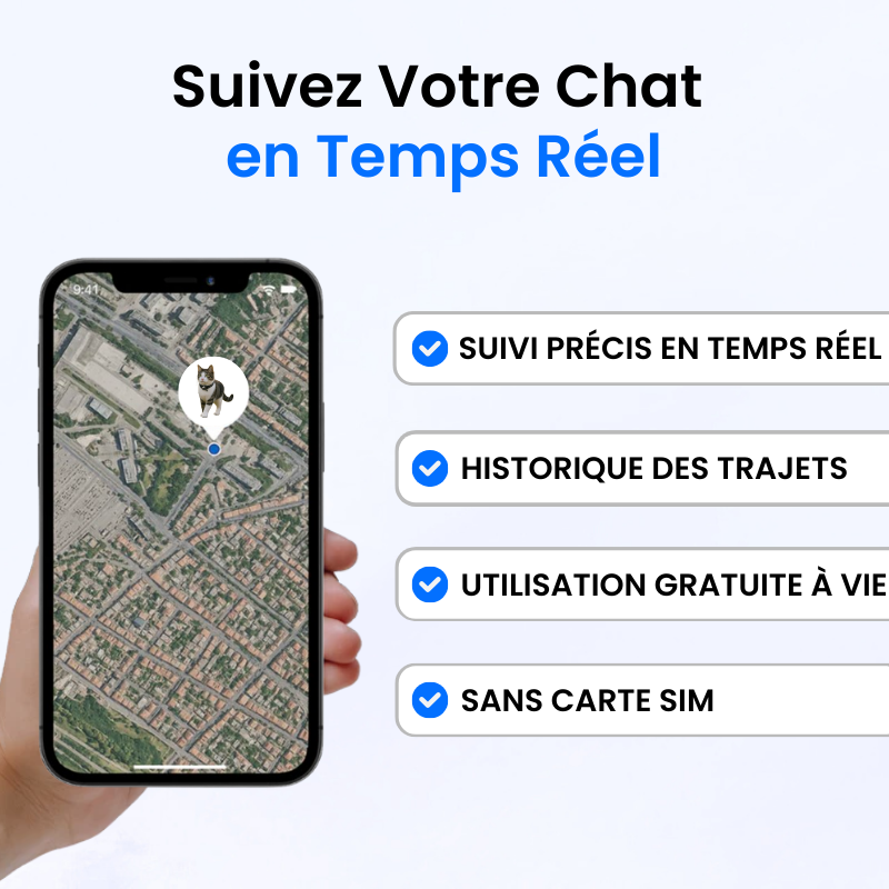 Traceur GPS pour Chat Sans Abonnement-Novatechsun