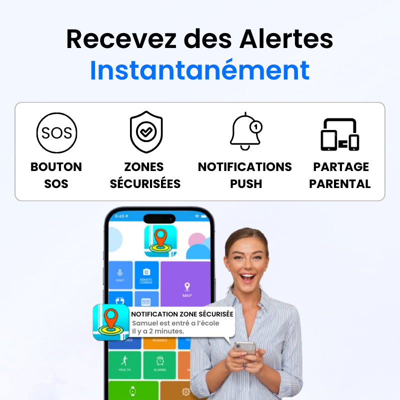 Traceur GPS Enfant Sans Abonnement-Novatechsun