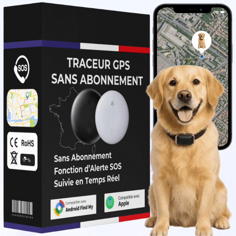 Traceur GPS pour Chien Sans Abonnement-Novatechsun